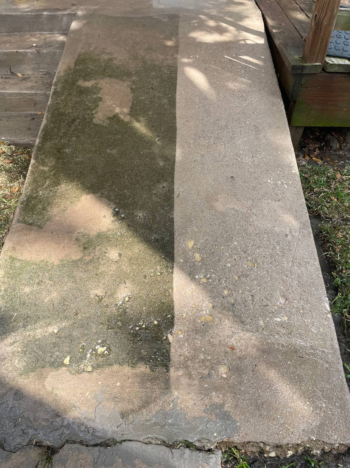 Freshly washed exterior siding ready for real estate listing photos in Houston, TX